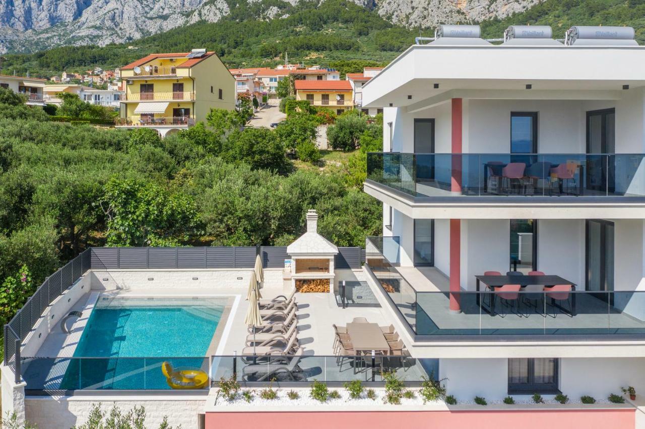 Villa Vid Apartments - Makarska Exklusiv Exterior foto